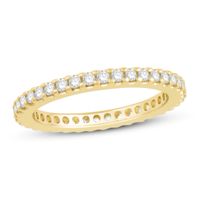 Diamond Eternity Band / ct tw Round-cut 14K Gold