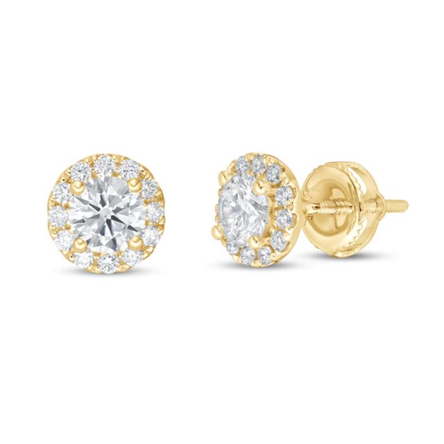 Lab-Created Diamonds by KAY Earrings 1 ct tw 14K Gold (F/SI2