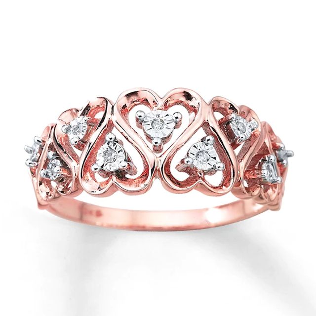 Previously Owned Ring Diamond Accents 10K Two-Tone Gold