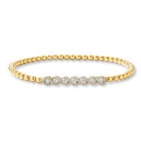 Previously Owned Bracelet 1/3 ct tw Diamonds 10K Yellow Gold