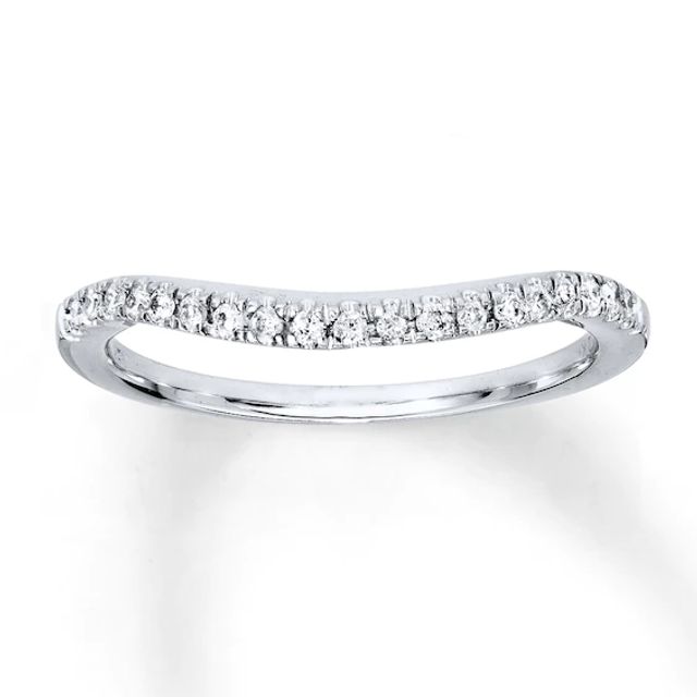 Kay Outlet Diamond Wedding Band 1 ct tw Round-cut 14K White Gold