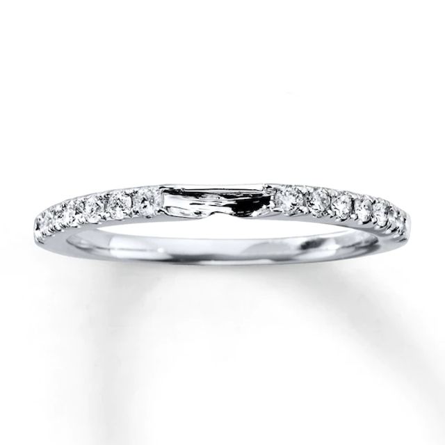 Kay Outlet Diamond Wedding Band 1 ct tw Round-cut 14K White Gold