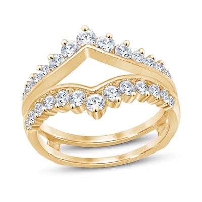 Diamond Enhancer Band 1 ct tw Round-cut 14K Yellow Gold