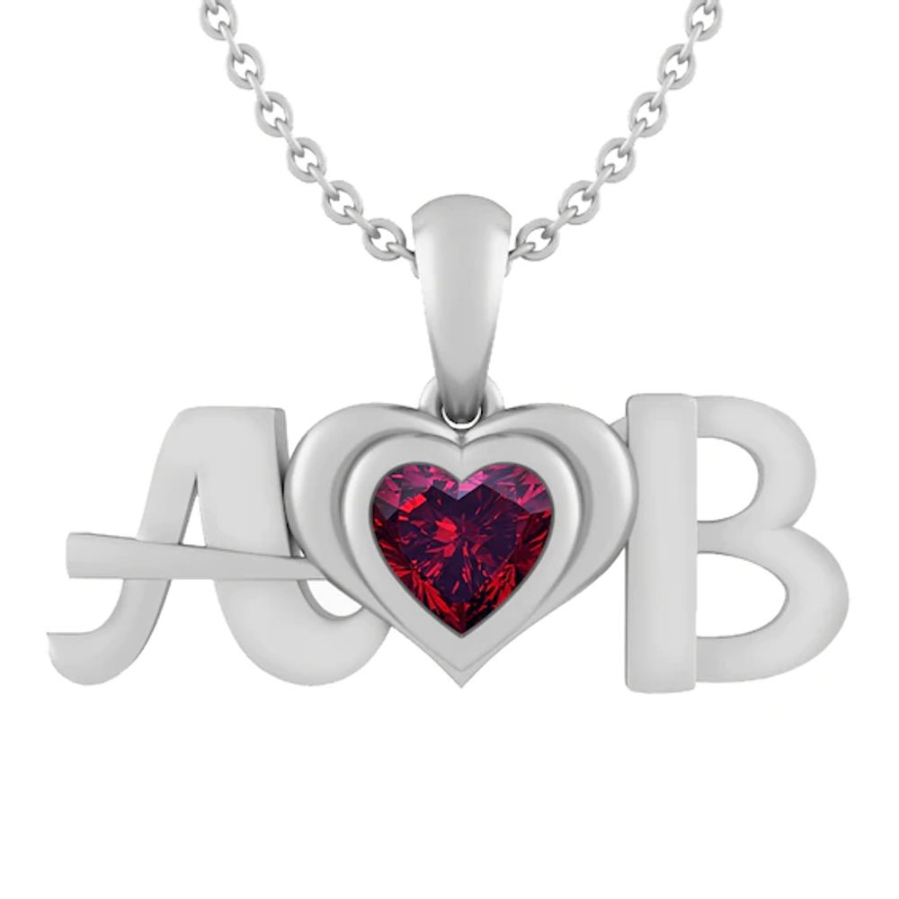 Kay Diamond Accent Heart Frame Initial Necklace 14K Rose Gold 18” |  CoolSprings Galleria