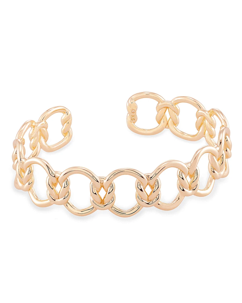 Fallyn Cuff Bracelet In Rose Gold