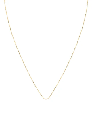 22 Inch Ball Chain Necklace in 18k Gold Vermeil