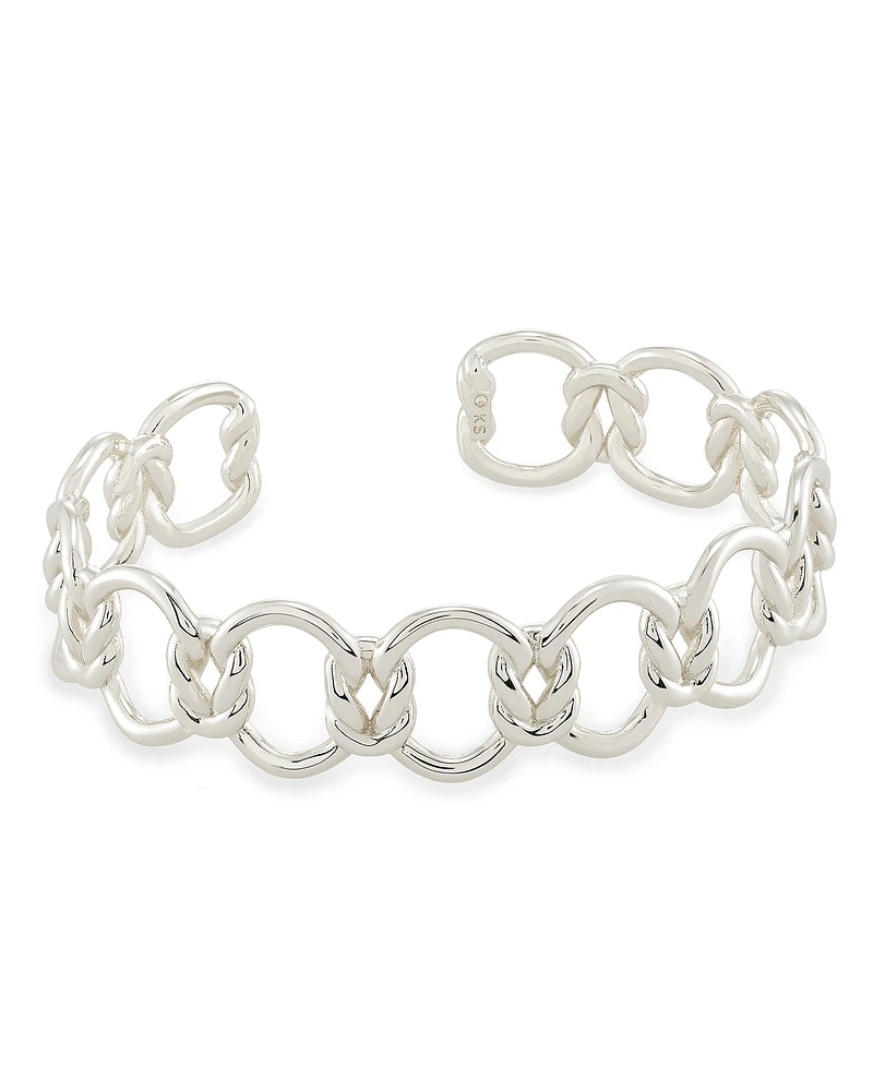 Fallyn Cuff Bracelet In Silver