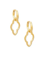 Abbie Convertible Huggie Earrings in Gold