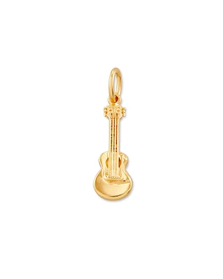 Guitar Charm in 18k Gold Vermeil