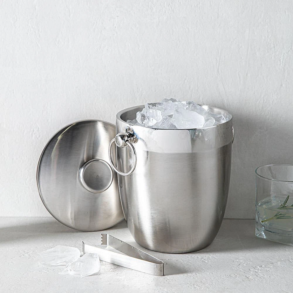 KSP Prestige Double Wall Ice Bucket with Tongs