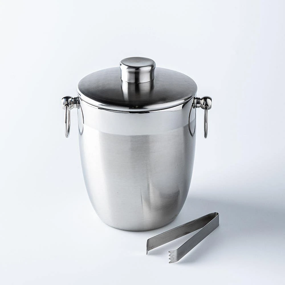 KSP Prestige Double Wall Ice Bucket with Tongs