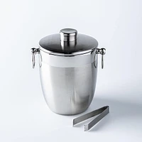 KSP Prestige Double Wall Ice Bucket with Tongs