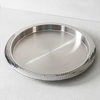 KSP Bar Essentials 'Hammered' Round Bar Tray