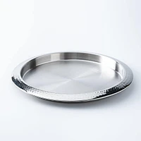KSP Bar Essentials 'Hammered' Round Bar Tray