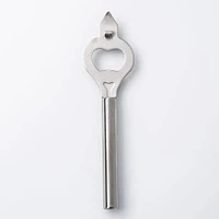 KSP Bar Essentials Bottle Opener Can Punch (Stainless Steel)