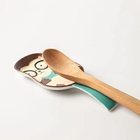 Boston Warehouse Shaped 'Hedgehog' Ceramic Spoon Rest