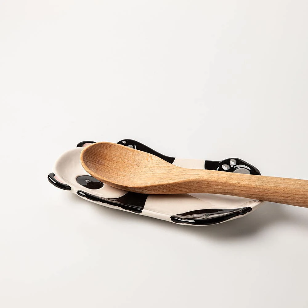 Boston Warehouse Shaped 'Panda' Ceramic Spoon Rest