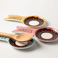 Boston Warehouse Shaped 'Donut' Ceramic Spoon Rest (Asstd.)