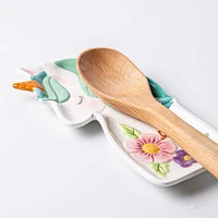 Boston Warehouse Shaped 'Unicorn' Ceramic Spoon Rest
