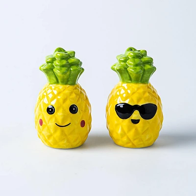 Boston Warehouse Flea Market Shaped 'Pineapple' Salt & Pepper - S/2