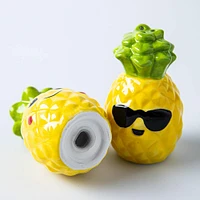 Boston Warehouse Flea Market Shaped 'Pineapple' Salt & Pepper - S/2