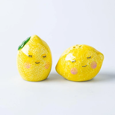 Boston Warehouse Flea Market Shaped 'Lemon' Salt & Pepper - Set of 2