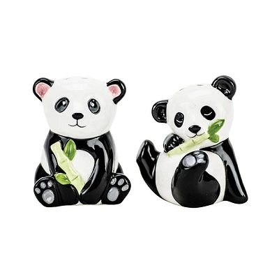 Boston Warehouse Flea Market Shaped 'Panda' Salt & Pepper - Set of 2