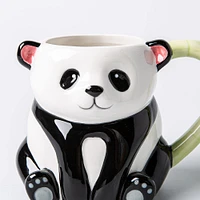 Boston Warehouse Flea Market Shaped 'Panda' Mug (Multi Colour)