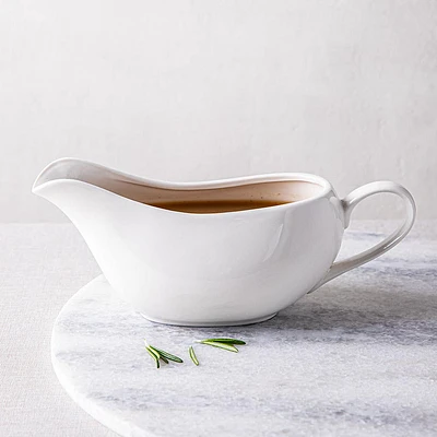 KSP Pour Porcelain Gravy Boat (White)