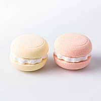 Pure Passion Macaron Assorted Bath Fizzer - Set of 2