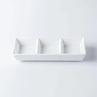 KSP A La Carte Porcelain Sauce Dish (White)