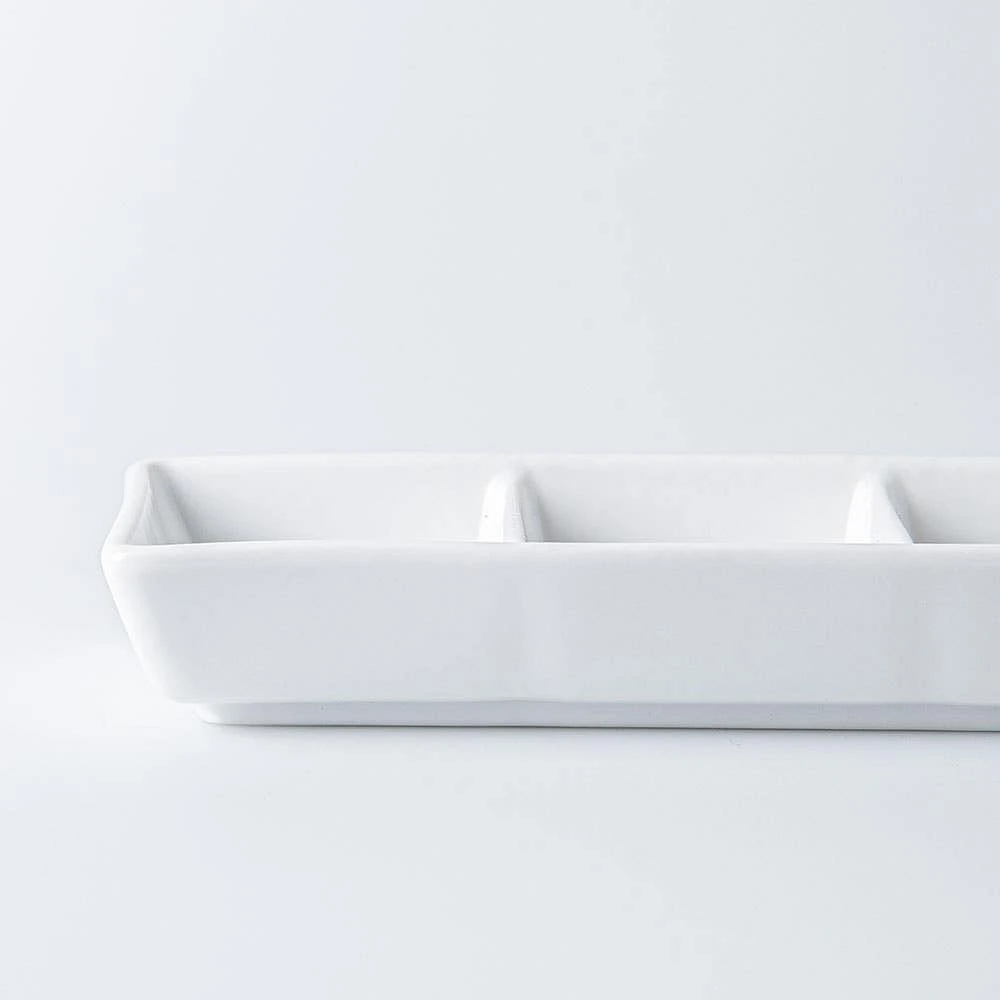 KSP A La Carte Porcelain Sauce Dish (White)