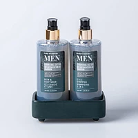 Men Expert Charcoal Detox 'Peppermint & Aloe' Bath & Hair Gift Set/2