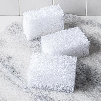 World's Best Original Household Sponge - Set of 3 (White)