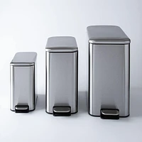 KSP Pedal 'Fingerprint-Proof' Soft-Close Garbage Can 5l (S/S Brushed)