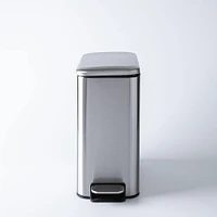 KSP Pedal 'Fingerprint-Proof' Soft-Close Garbage Can (12L)