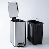 KSP Pedal 'Fingerprint-Proof' Soft-Close Garbage Can (12L)