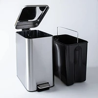 KSP Pedal 'Fingerprint-Proof' Soft-Close Garbage Can (20L)