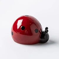 Boston Warehouse Scrubby 'Ladybug' Ceramic Scrubby Holder