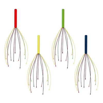 Kikkerland Wellness 'Assorted' Wire Head Massager (Multi Colour)