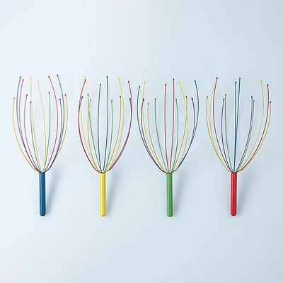 Kikkerland Wellness 'Assorted' Wire Head Massager (Multi Colour)