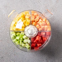 KSP Chill It Serving Bowl with Servers - Set of 6 (Clear)