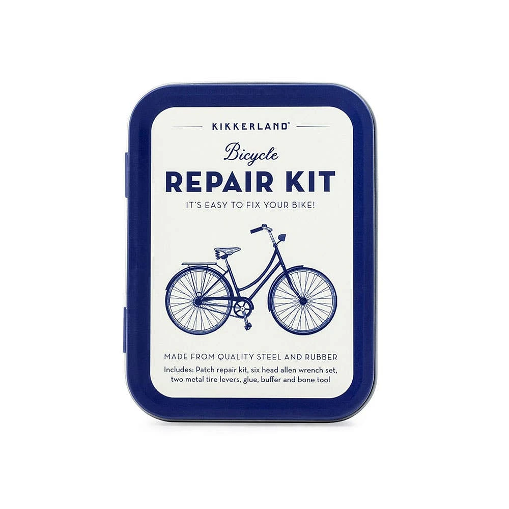 Kikkerland Tin Bike Repair Kit