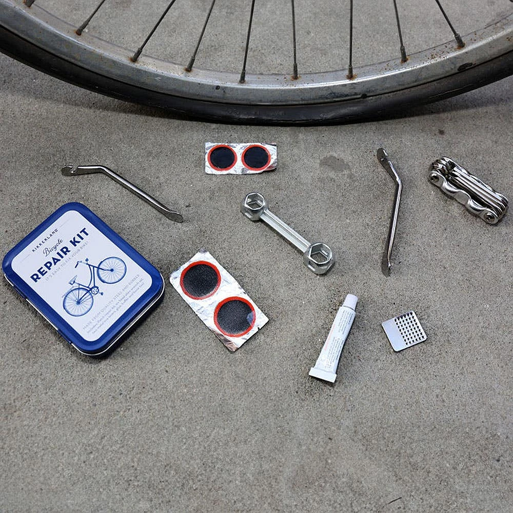 Kikkerland Tin Bike Repair Kit