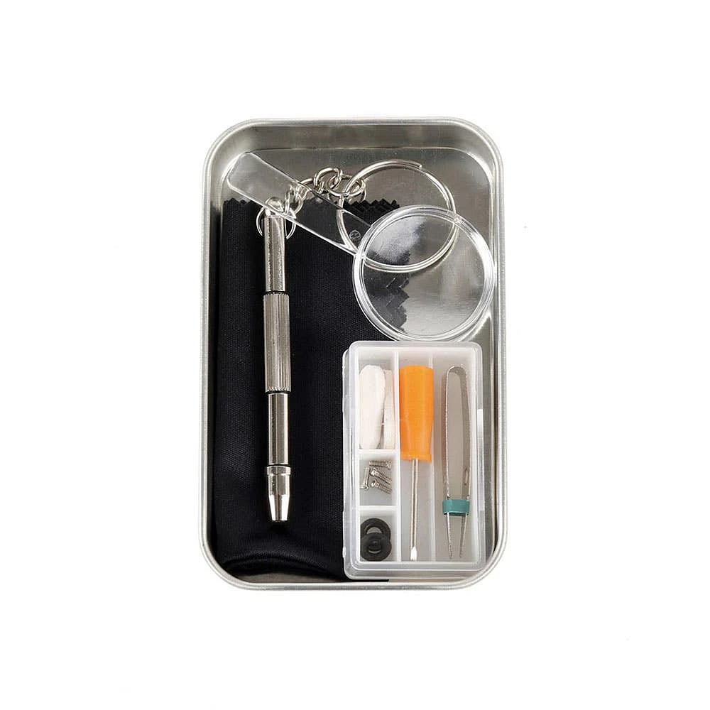 Kikkerland Tin Eyeglass Repair Kit