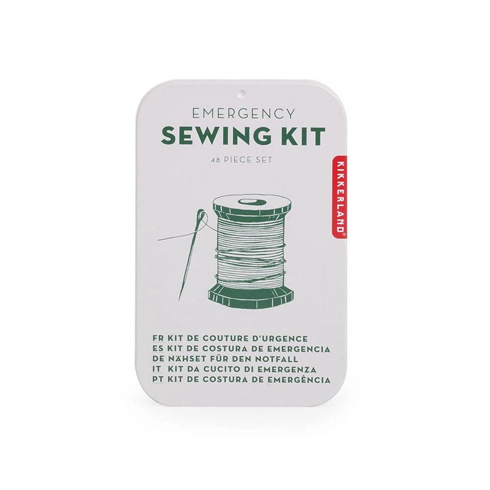 Kikkerland Tin Sewing Kit