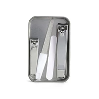 Kikkerland Tin Travel Nail Kit