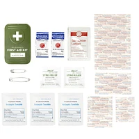 Kikkerland Tin Wilderness First Aid Kit