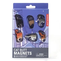 Kikkerland Funky 'Cat Butt' Magnet - Set of 6 (Multi Colour)