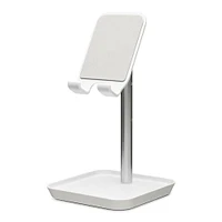 Kikkerland Tech Adjustable Perfect Phone Stand (White)